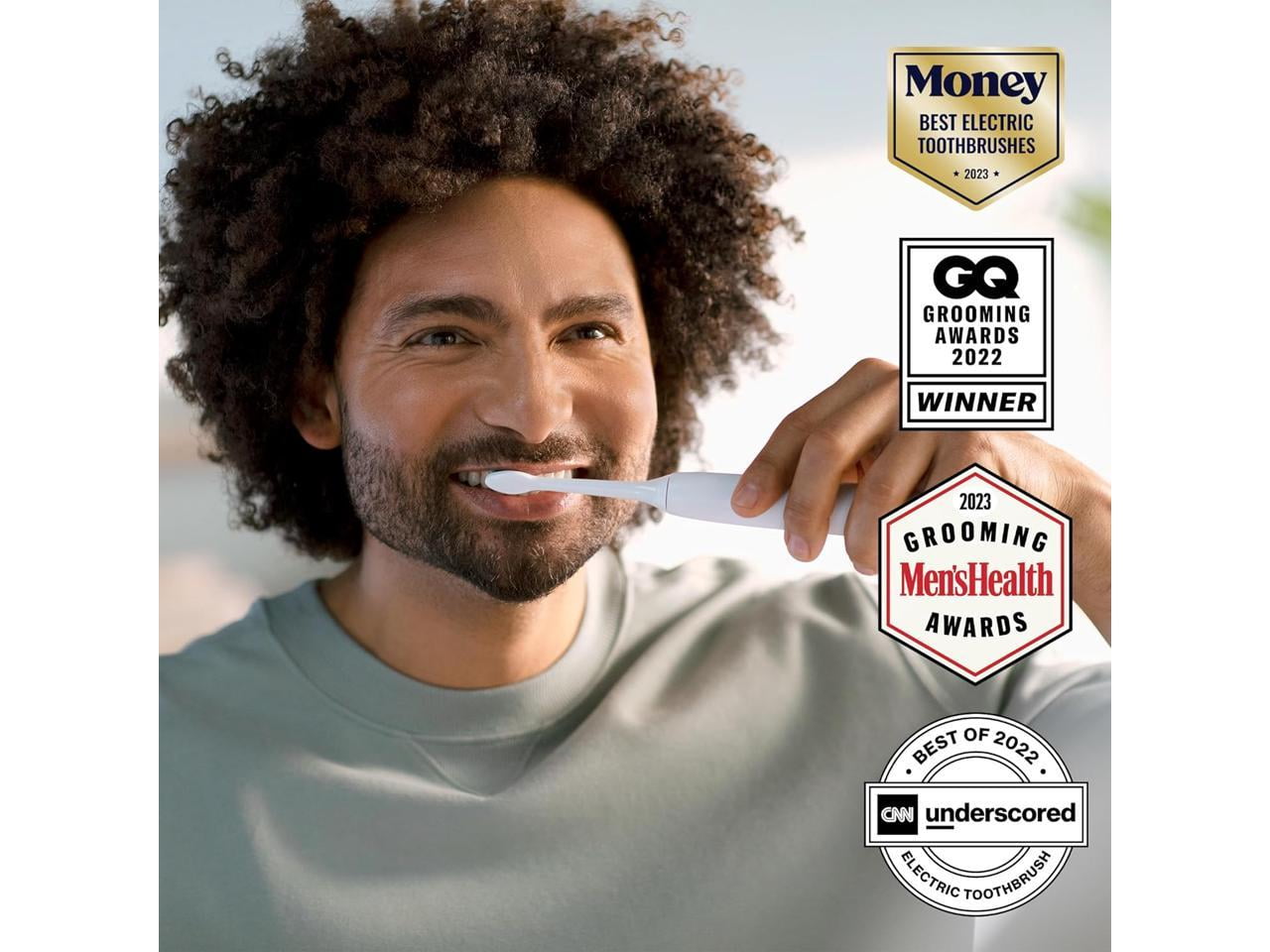 Philips Sonicare 4100 Power Toothbrush, Rechargeable Electric Toothbrush with Pressure Sensor, White (HX3681/23) - Image 3